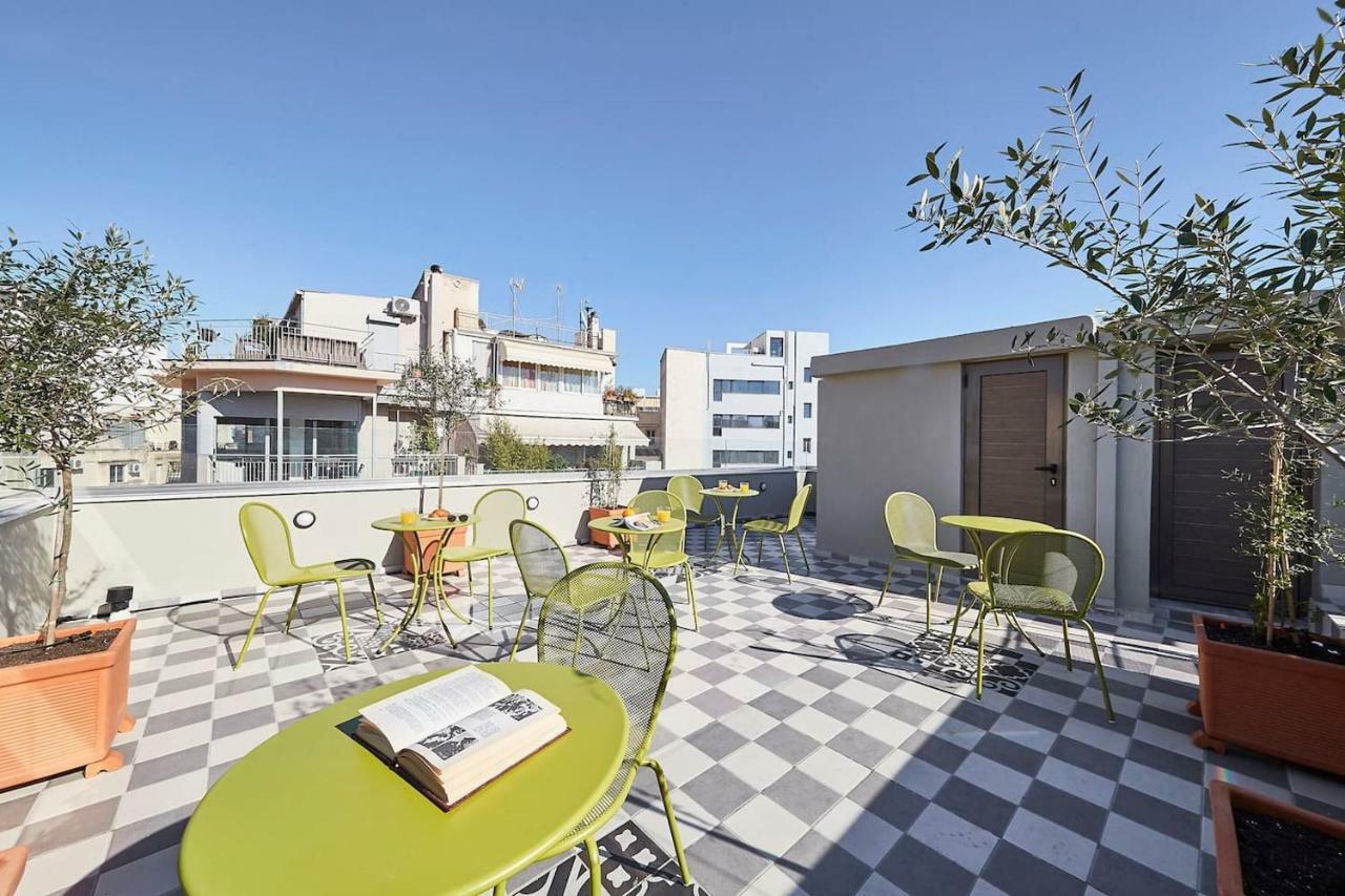 Live In A Funky & Renovated Studio Near Acropolis Athena Bagian luar foto