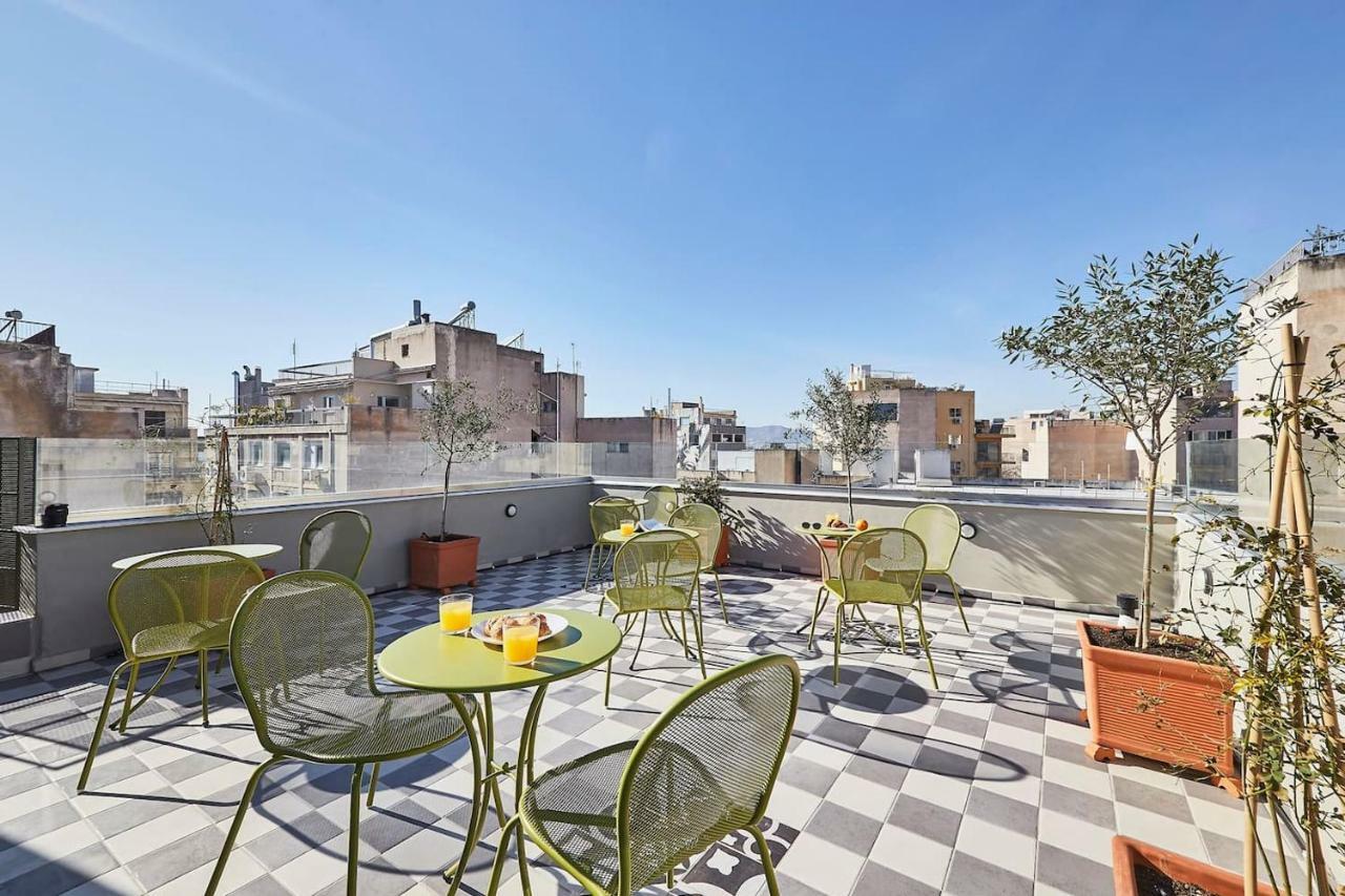 Live In A Funky & Renovated Studio Near Acropolis Athena Bagian luar foto